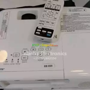 Epson ProjectorModel name:  EB-E01 Hardware interface: VGA, USB, HDMILamp Life  Expectanc in Ethiopia
